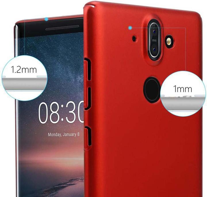 Image du produit Cadorabo Hard Cover Couverture métallique mate (Nokia 8 Sirocco)
