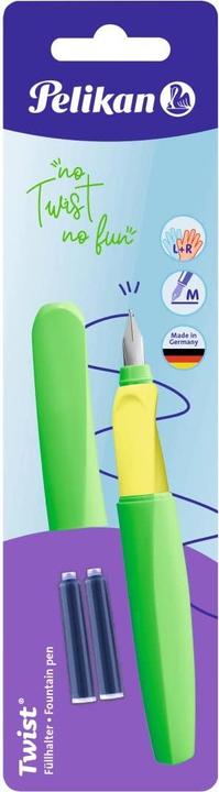 Produktbild Pelikan Füller Twist Feder M (Grün, Gelb, 1 x)