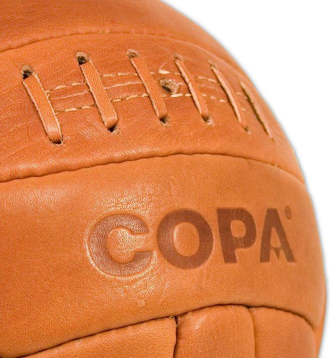Productafbeelding Copa Football Klassieke Retro Bal 1950 | Retro Voetbal 1950 | Lederen Voetbal 1950 bruin (5)