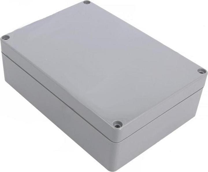Velleman Gehäuse ABS G313, Wasserdicht Dunkelgrau, 171 x 121 x 55 mm (Gehäuse)