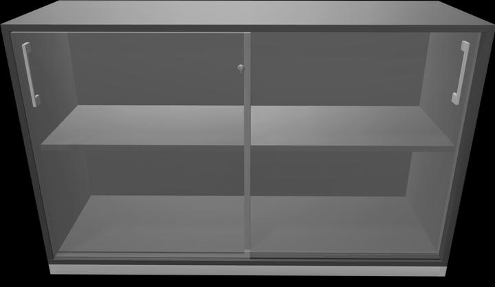 Actual product image Narbutas Choice sliding door cabinet (120 x 40 x 76 cm)