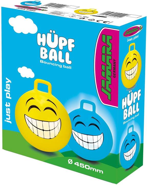 Immagine prodotto Jamara Hop Ball Smile - Palla a imbuto - Bambino/Ragazza - 1 anno(i) - Giallo - 407 g