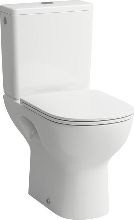 Laufen Stand-WC Kombination LUA tief 360x650mm Abgang senkrecht weiss