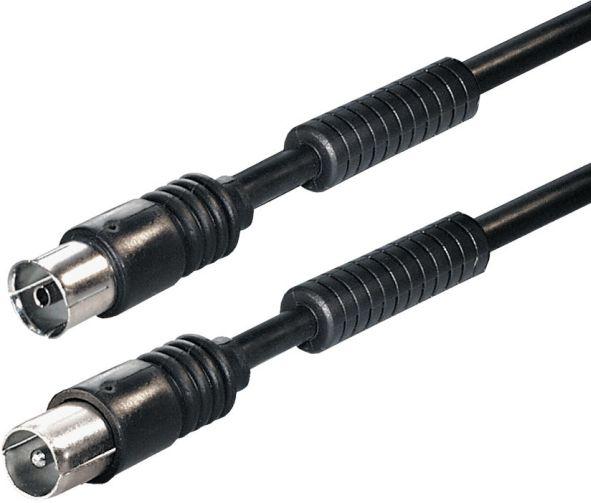 Immagine prodotto Hapena FAAS 2, 0m (7-94) nero 13820 (100 dB, Cavi antenna)