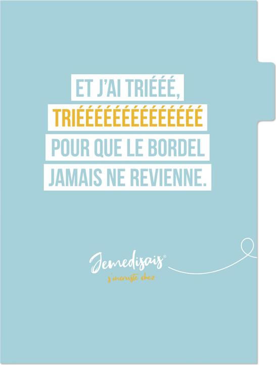 Produktbild Clairefontaine Jemedisais Set Registermappen (22 x 31 cm, 1 x)