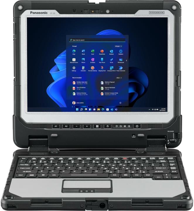 Produktbild Panasonic Toughbook CF-33 mk3 4G/LTE inkl. Keyboard (12", Intel Core i5-1245U, 16 GB, 512 GB, CH)