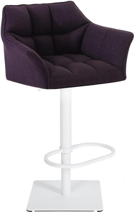 Actual product image CLP Bar Stool Damaso W Fabric, Purple