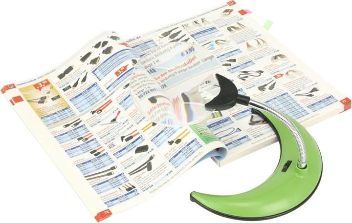 Actual product image Eneroid Table magnifier lamp with bifocal lens, 2x/4x, 110 mm