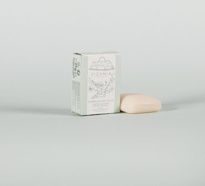 Zollinger Bio Shampoo Bar Zizania, Hydraboost Hair Revival (Für normales Haar) (Festes Shampoo)