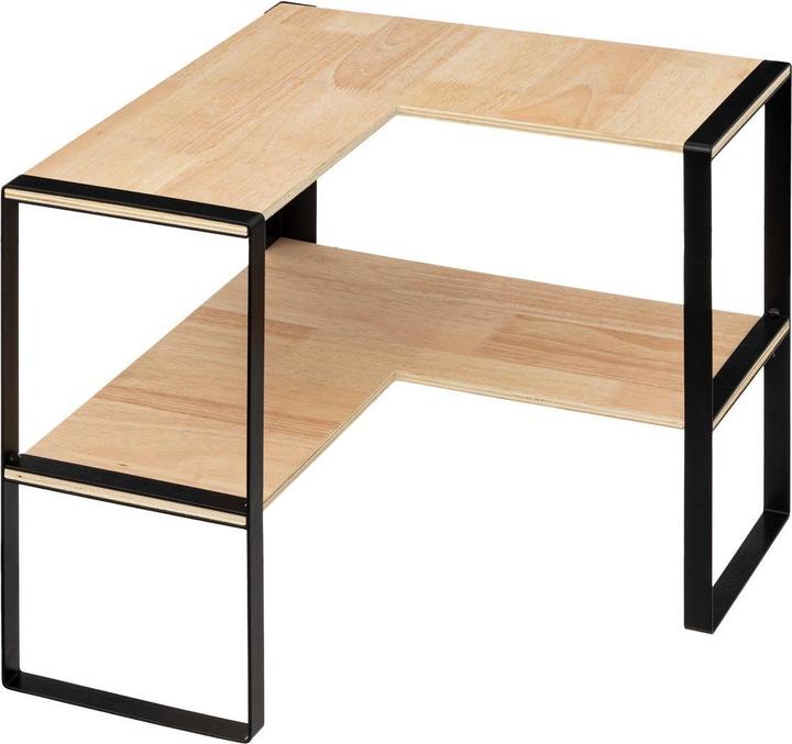 Actual product image 5Five Corner shelf with 2 levels - Beige (40 x 40 x 35 cm)