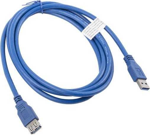 Immagine prodotto Lanberg CA-US3E-10CC-0018-B Cavo USB 1,8 m USB A Blu (1.80 m, USB 3.0)