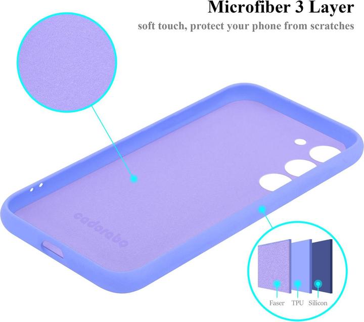 Immagine prodotto Cadorabo CoverTPU in silicone per la protezione dai liquidi (Samsung Galaxy S24+)