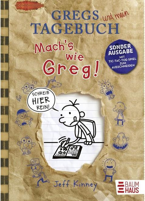 Produktbild Gregs Tagebuch - Mach's wie Greg! (Deutsch, Jeff Kinney, 2024)