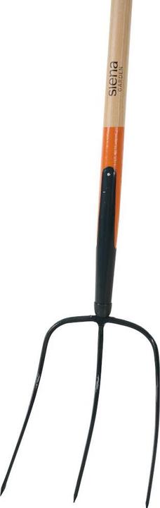 Immagine prodotto Siena Garden Forca per letame a 3 punte con manico 135 cm arancio antracite