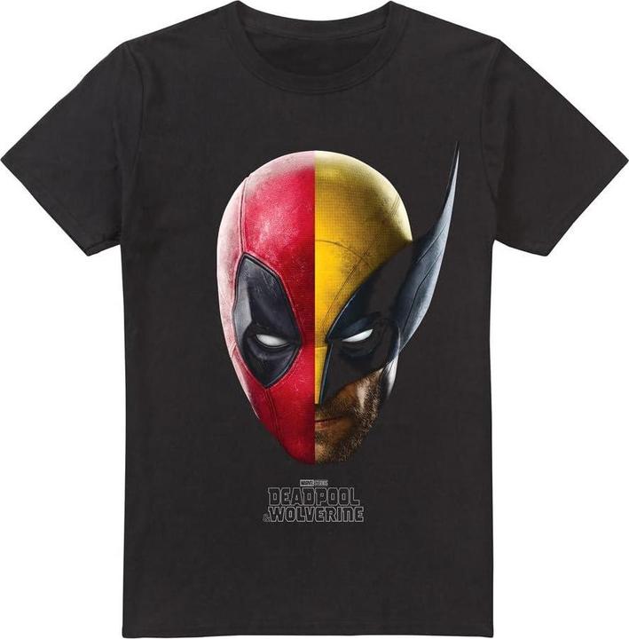 Actual product image Deadpool & Wolverine Mens Portrait T-Shirt (L)