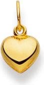 Natsumi Schmuck Anhänger Herz Gold 18K/750 (750/18 K Gelbgold)