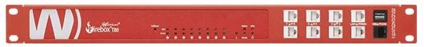 Actual product image Rackmount.IT 1U+, 9 x RJ-45 f/ WatchGuard Firebox T80 (Mounting kit)