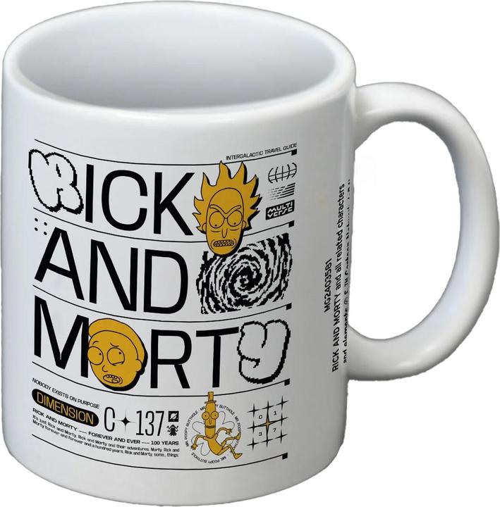 Immagine prodotto Rick And Morty Nobody Exists On Purpose Tazza (315 ml, 1 x)