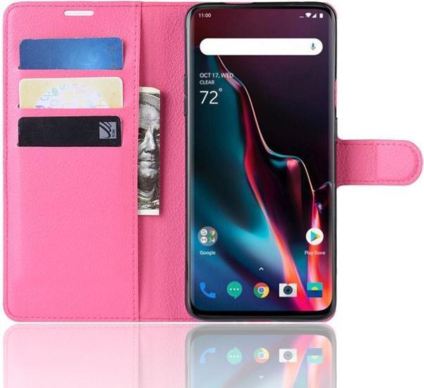 Produktbild MU Classic Litchi Leder Bookcover Series (OnePlus 7 Pro)
