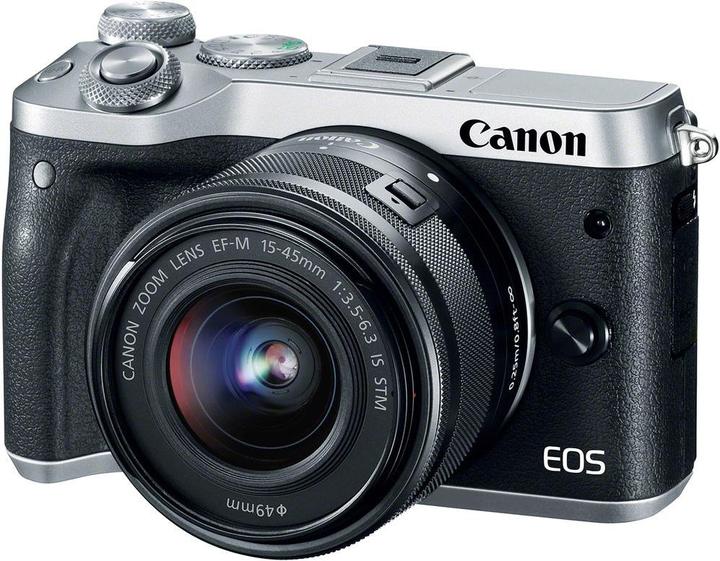 Canon EOS M6 Kit - Import (15 - 45 mm, 24.20 Mpx, APS-C / DX)