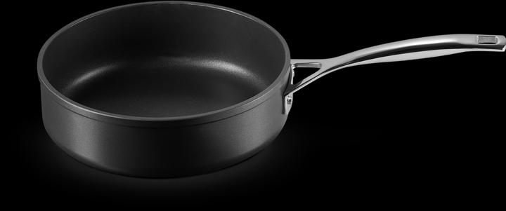 Produktbild Le Creuset 51110240010002 Aluminium-Antihaft Sautépfanne 24cm, Anthrazit/Silber (24 cm, Pfannenset + Topfset, Aluminium)