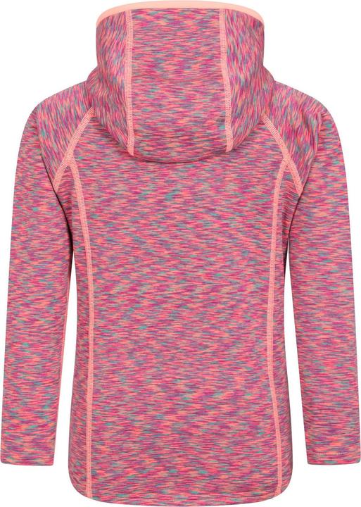 Actual product image Mountain Warehouse Childrens/Kids Kayleigh II Stripe Full Zip Hoodie (146, 152)