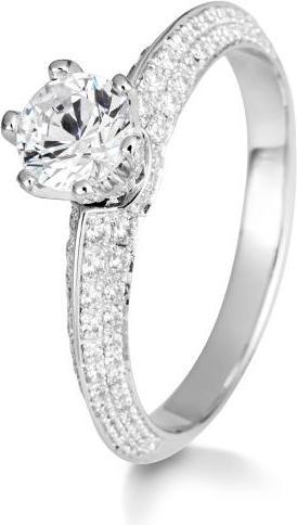 Produktbild Breuning RING - BRILL. 0,926 Ct. H/si (55, 750/18 K Gold)