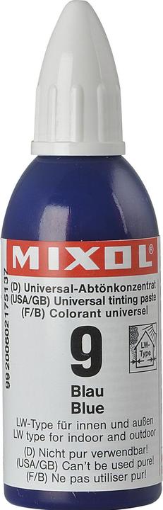 Produktbild Mixol Abtnkonzentrat 09 blau 20 ml (Blau, 0.02 l)
