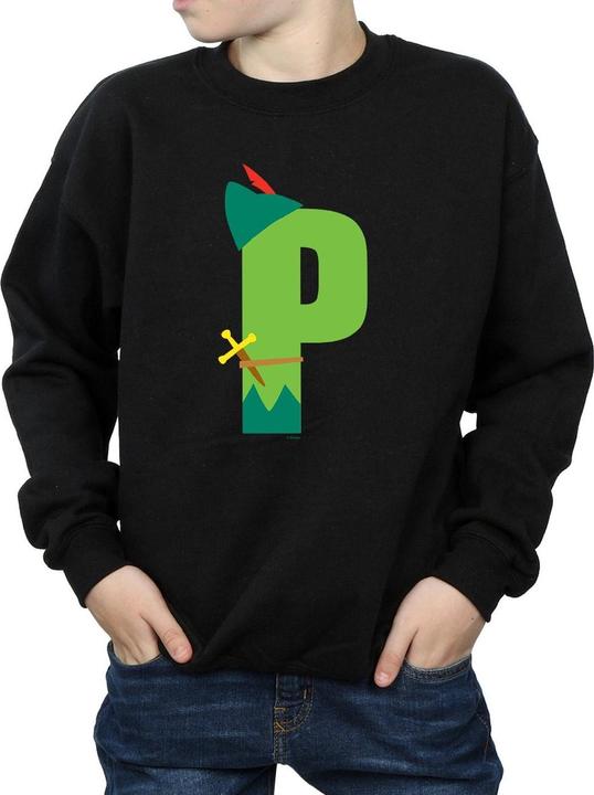Immagine prodotto Disney Alphabet P Is For Peter Pan Felpa Ragazzi (128)