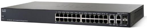 Image du produit Cisco Sg300-28pp (24 ports)