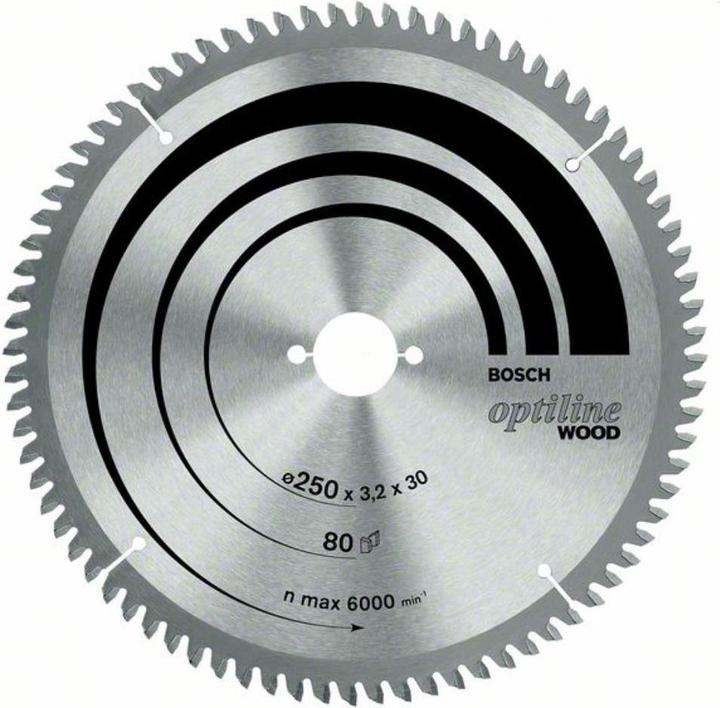 Image du produit Bosch Professional Zubehör Lame de scie circulaire PRO Wood, 216 x 2.8 x 30 mm