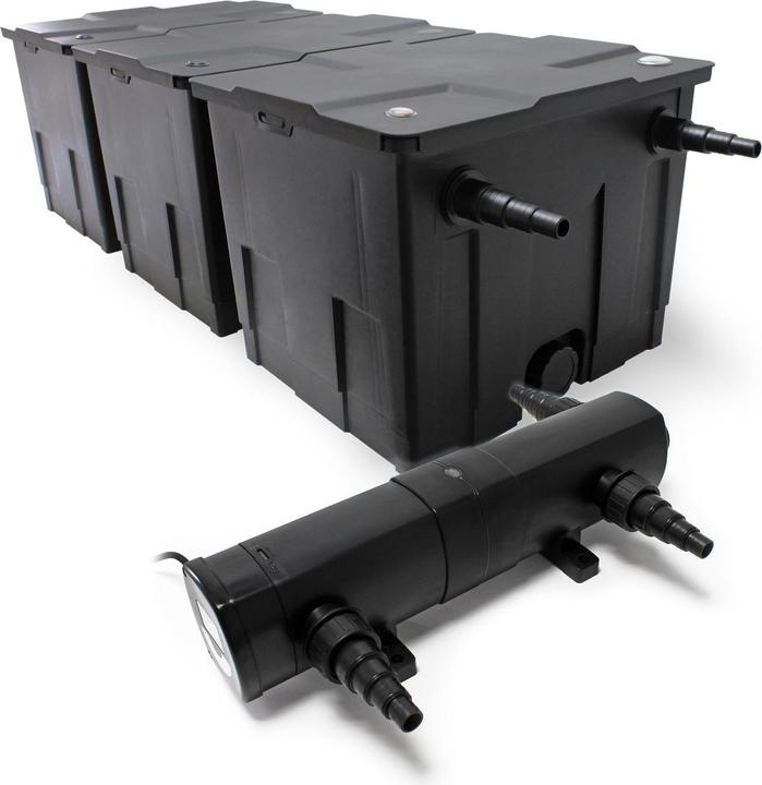 Actual product image SunSun Set : Bio Pond Filter 90000l 18W UVC Sterilizer Clarifier