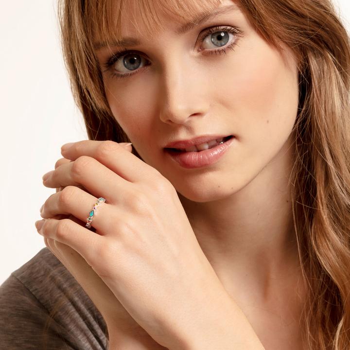 Produktbild Thomas Sabo Farbige Steine (50, 925 Silber)