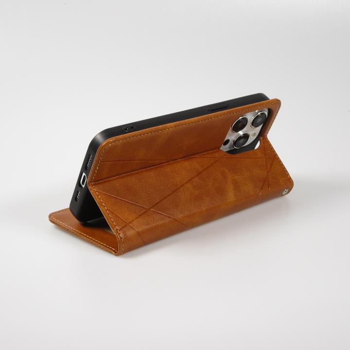 Image du produit PhoneLook Coque Flip Géometrique brun clair (Apple iPhone 16e)