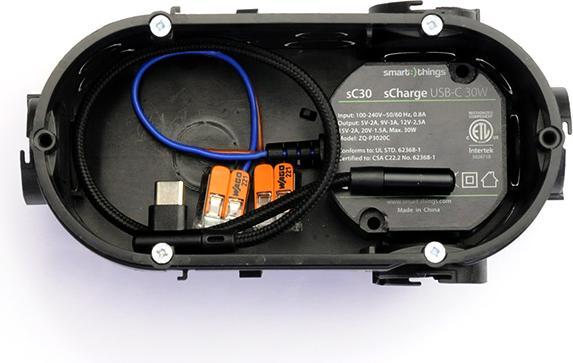 Produktbild smart things sC30 sCharge Unterputz Netzteil 30W USB-C (30 W)