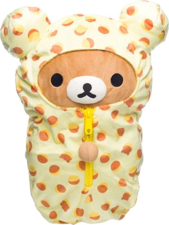 Actual product image AQI Rilakkuma - Peluche Sac de couchage à motifs Medium 38cm (38.10 cm)