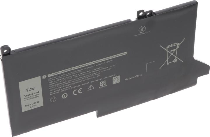 Produktbild AccuCell Akku passend für Dell Latitude 12 7480, 12 7000, 12 7280, PGFX4, 451-BBZL, 11,4V, 3650mAh (3650 mAh)