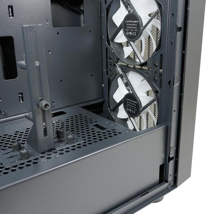 Produktbild LC-Power Geh?use Micro-ATX 810B black USB3.2/Audio,o.Netzteil (mATX, Mini-ITX, ATX, E-ATX)