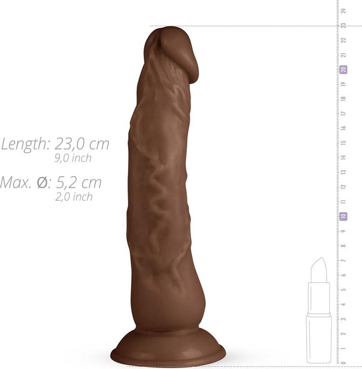 Actual product image Real Fantasy James Realistic Dildo - 23 cm