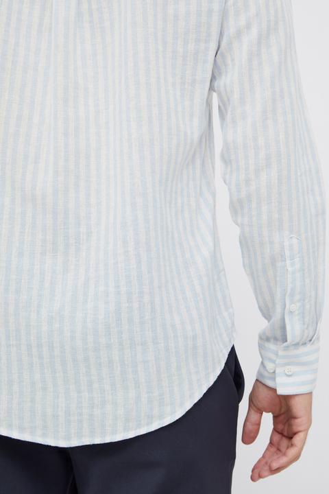 Actual product image Casual Friday CFAnton LS BD striped linen mix shirt 20504974 (3XL)