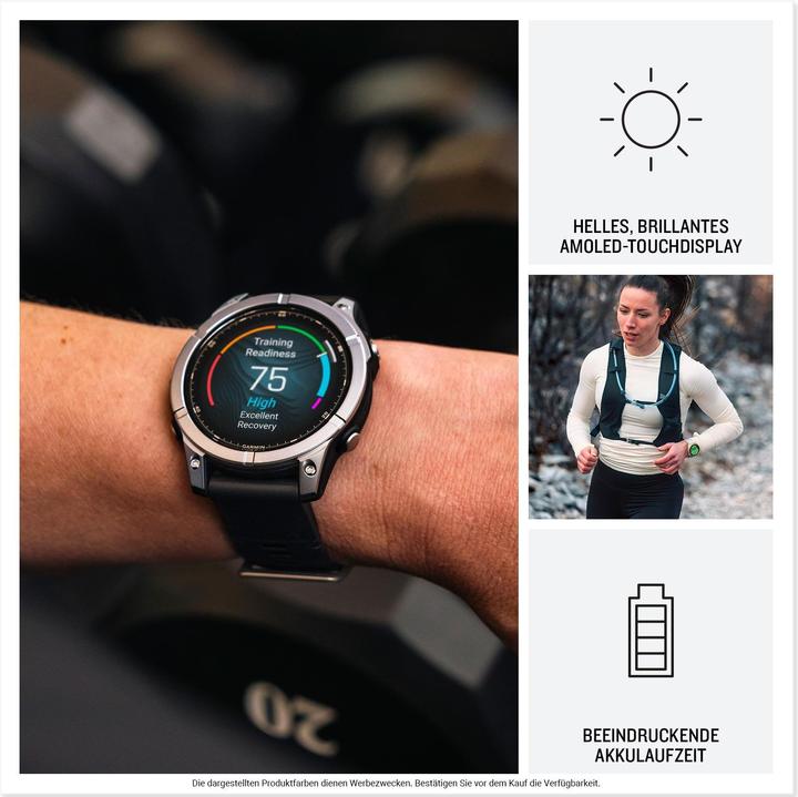 Actual product image Garmin fenix E (47 mm)