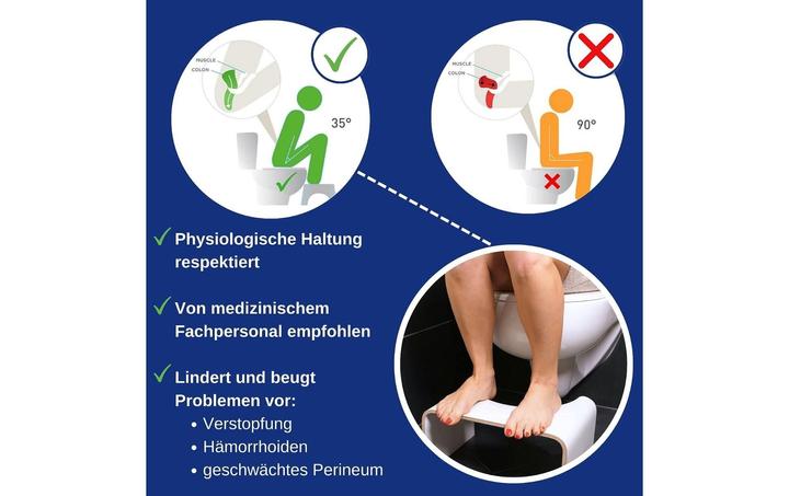 Image du produit Well Care Tabouret de toilette physiologique