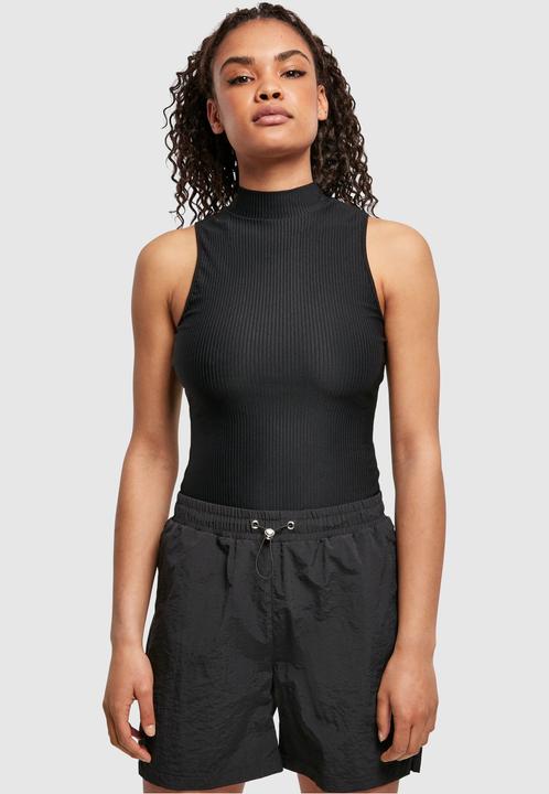 Immagine prodotto Urban Classics Body donna senza maniche con collo alto a costine (5XL)