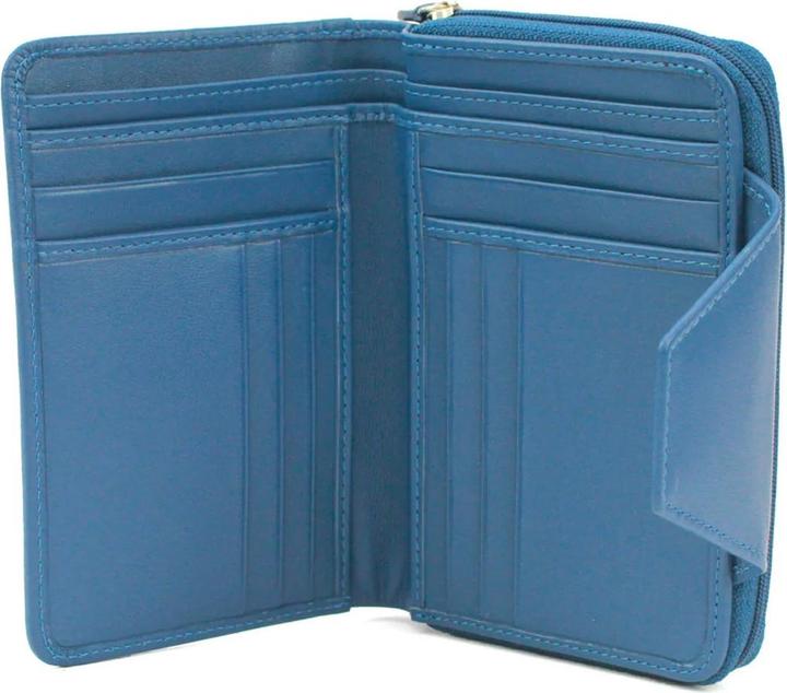 Actual product image Eastern Counties Leather Lois Wallet Plain Colours