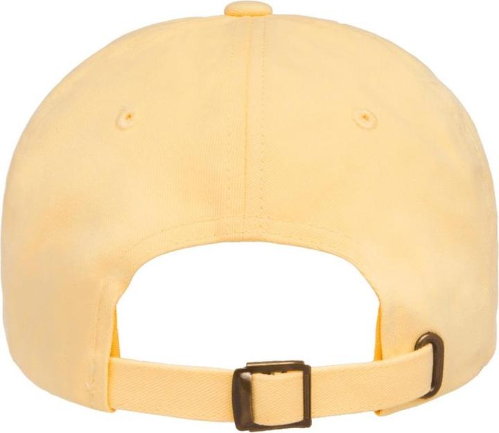 Actual product image Flexfit Peach cotton twill dad cap (One size)