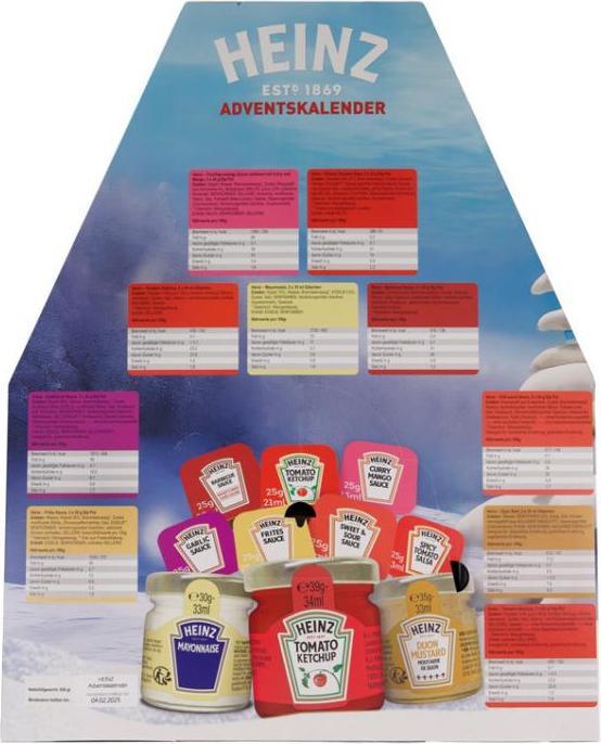 Immagine prodotto Geschenkidee Calendario dell'Avvento Heinz (350 g)