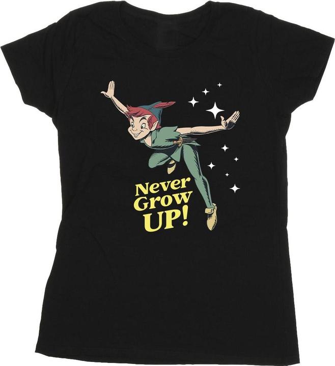 Immagine prodotto Disney Peter Pan Never Grow Up Maglietta Donna (L)