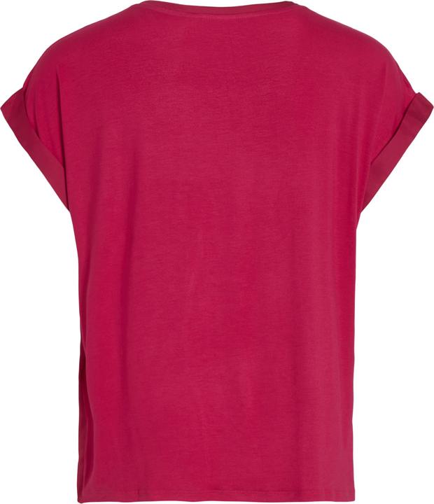 Actual product image Vila Round neckline top with short sleeves (44)