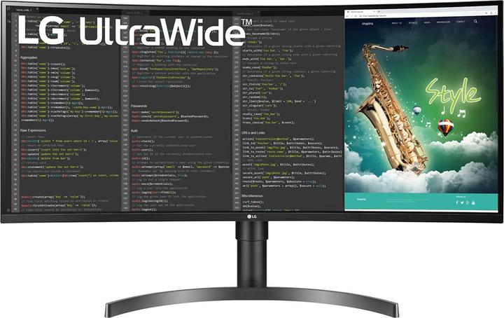 Produktbild LG 35WN75C-B (3440 x 1440 Pixel, 35")