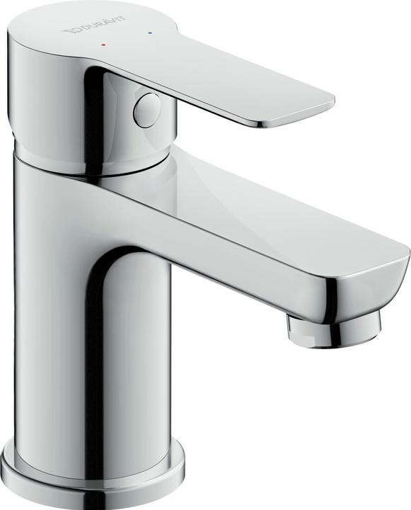 Duravit Einhebel-Waschtischmischer A.1 S ohne Zugstangen-Ablaufgarnitur chrom